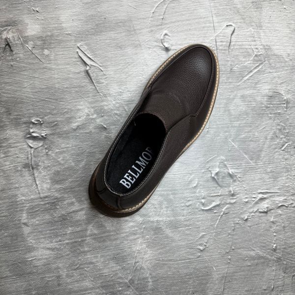 Чоловічі лофери Вк-1626/3 LUX brown-fl хутро 1626/3 LUX brown-fl хутро фото